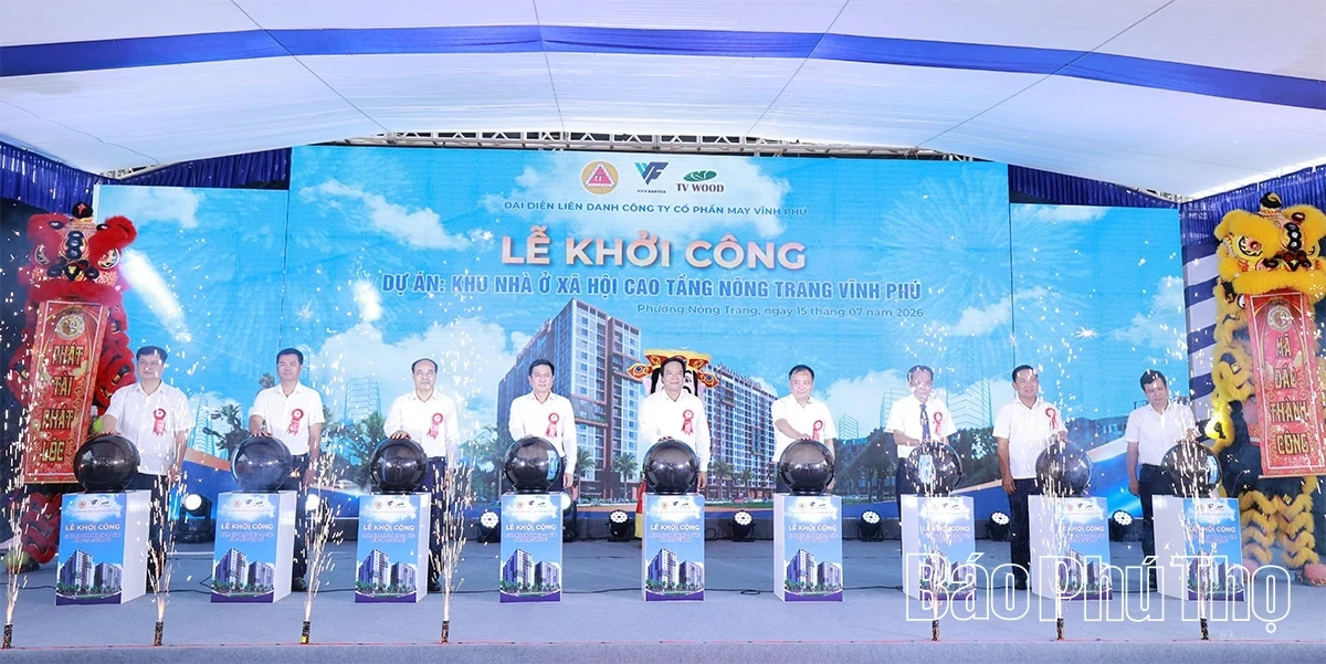 Construction Begins on Nong Trang Vinh Phu High-Rise Social Housing Project