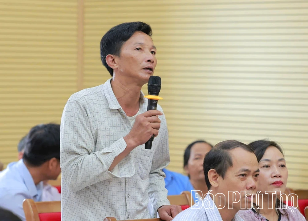 Đại biểu HĐND tỉnh tiếp xúc cử tri sau Kỳ họp thứ Ba, nhiệm kỳ 2026-2031