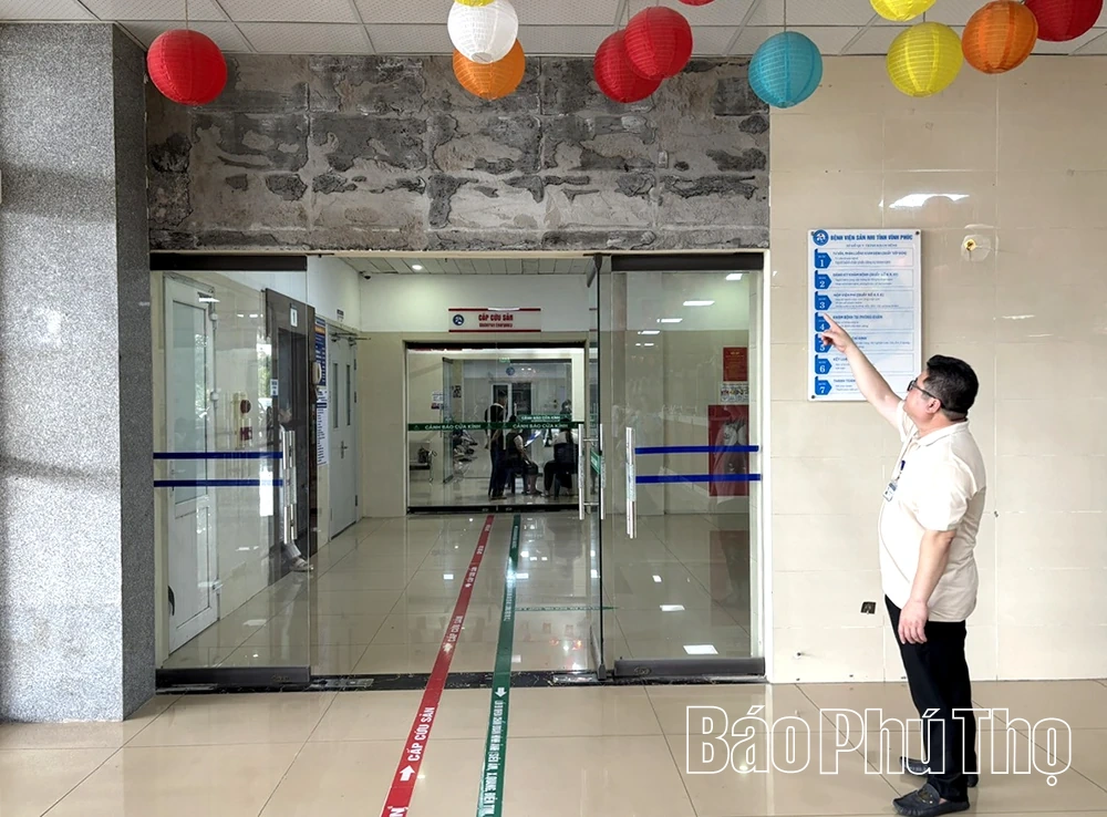 Bệnh viện Sản - Nhi Vĩnh Phúc xuống cấp, tiềm ẩn nguy cơ mất an toàn