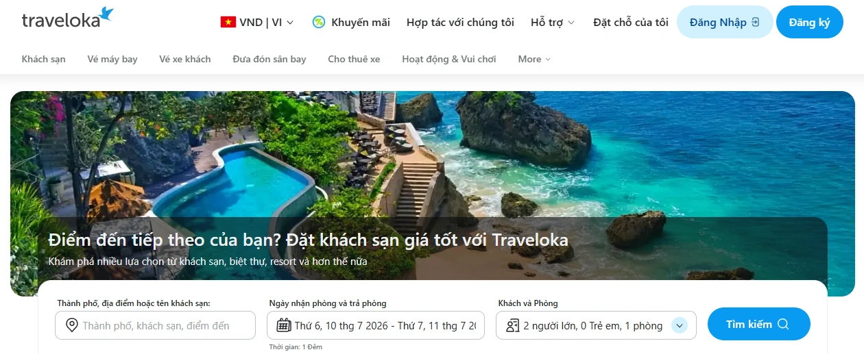 Lên kế hoạch đặt phòng nghỉ dưỡng tại Đà Lạt và Nha Trang thuận tiện cùng Traveloka 