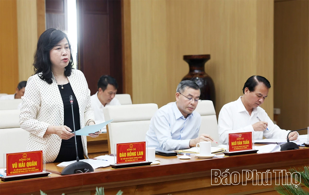 Thủ tướng Chính phủ Lê Minh Hưng: Tạo điều kiện tốt nhất để Phú Thọ bứt phá trong giai đoạn mới