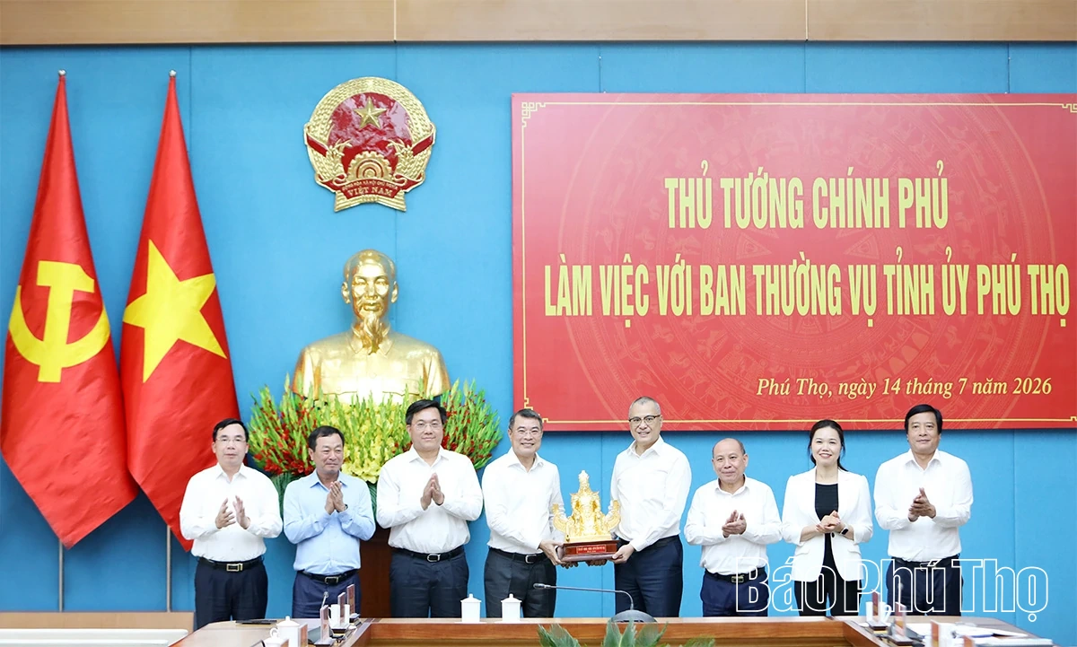 Thủ tướng Chính phủ Lê Minh Hưng: Tạo điều kiện tốt nhất để Phú Thọ bứt phá trong giai đoạn mới