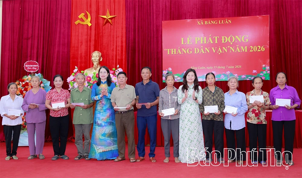 Xã Bằng Luân phát động “Tháng Dân vận” năm 2026