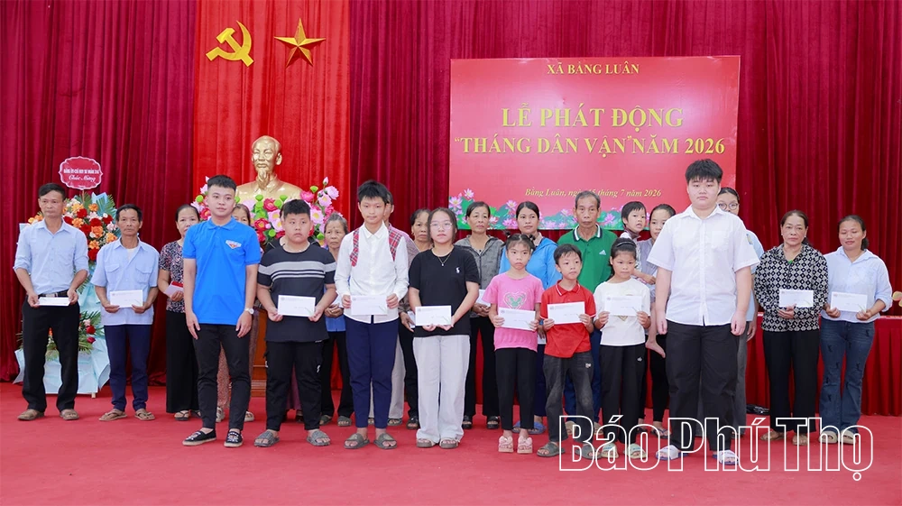 Xã Bằng Luân phát động “Tháng Dân vận” năm 2026