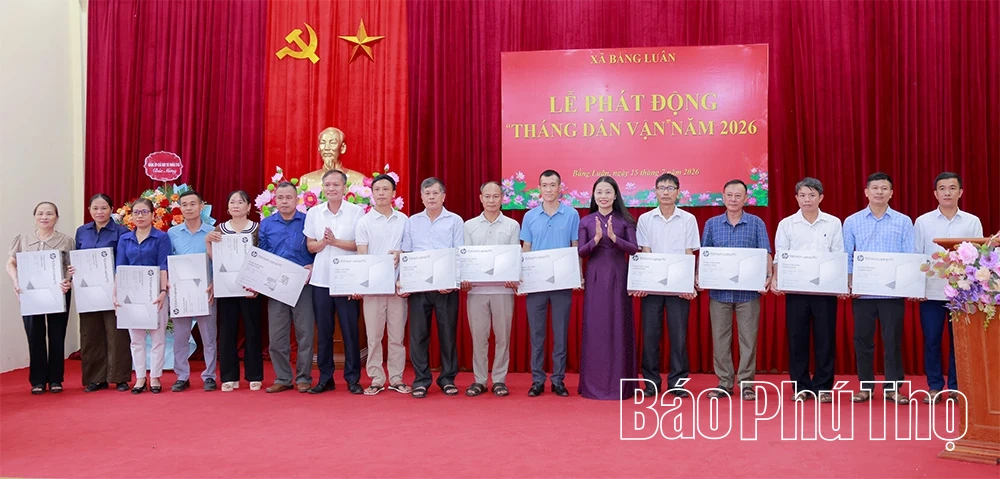 Xã Bằng Luân phát động “Tháng Dân vận” năm 2026