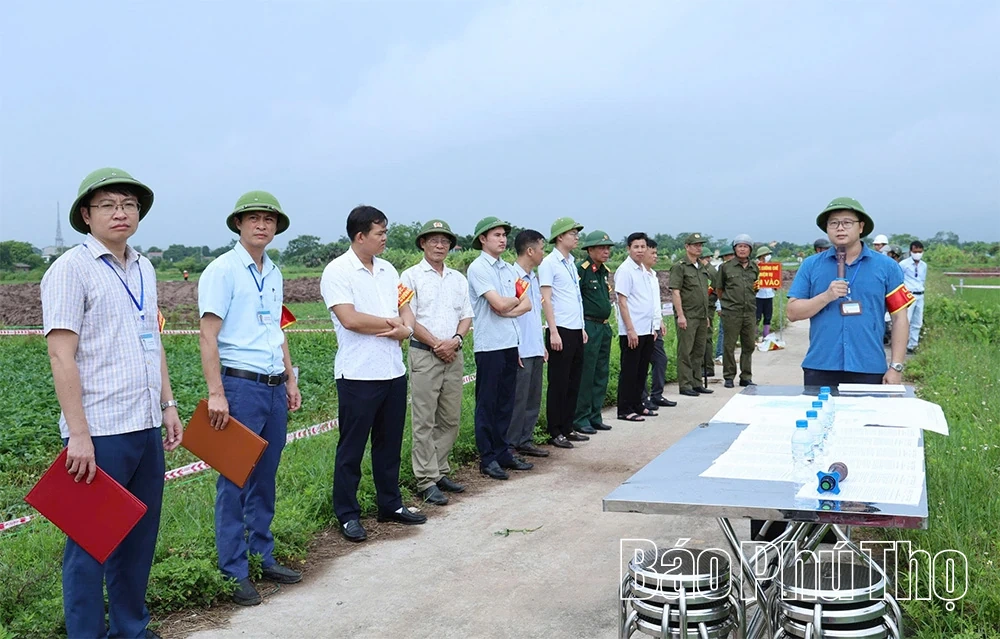 Cưỡng chế kiểm đếm bắt buộc để giải phóng mặt bằng dự án thu gom, xử lý nước thải