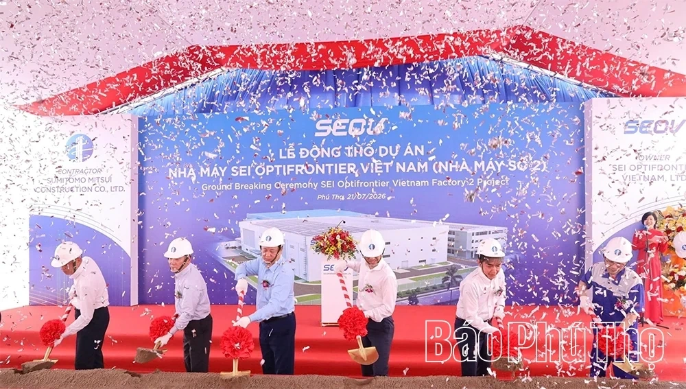 Japanese Company Breaks Ground on Second Factory with Annual Capacity of Five Million Products at Thang Long–Vinh Phuc Industrial Park