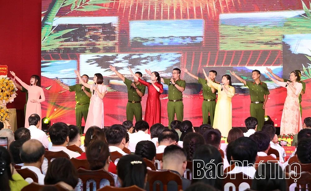 Xã Thịnh Minh tổ chức điểm Ngày hội Toàn dân bảo vệ an ninh Tổ quốc