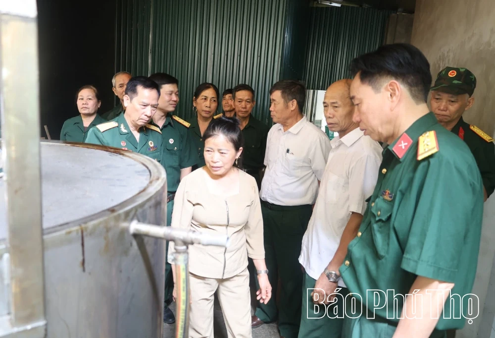 &nbsp;Cựu chiến binh xã Thái Hòa nêu gương sáng