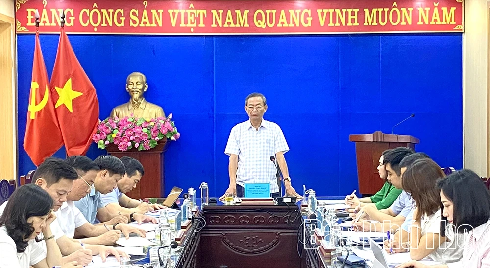 Giám sát việc thực hiện quy chế dân chủ ở cơ sở gắn với trách nhiệm của người đứng đầu tại Sở Khoa học và Công nghệ