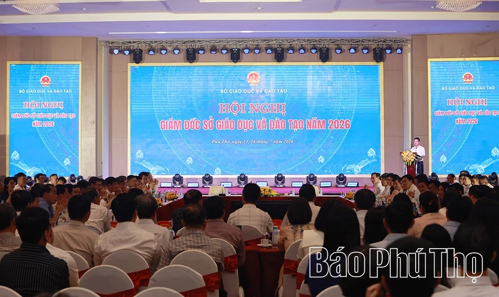 Phú Thọ đăng cai Hội nghị Giám đốc Sở Giáo dục và Đào tạo năm 2026