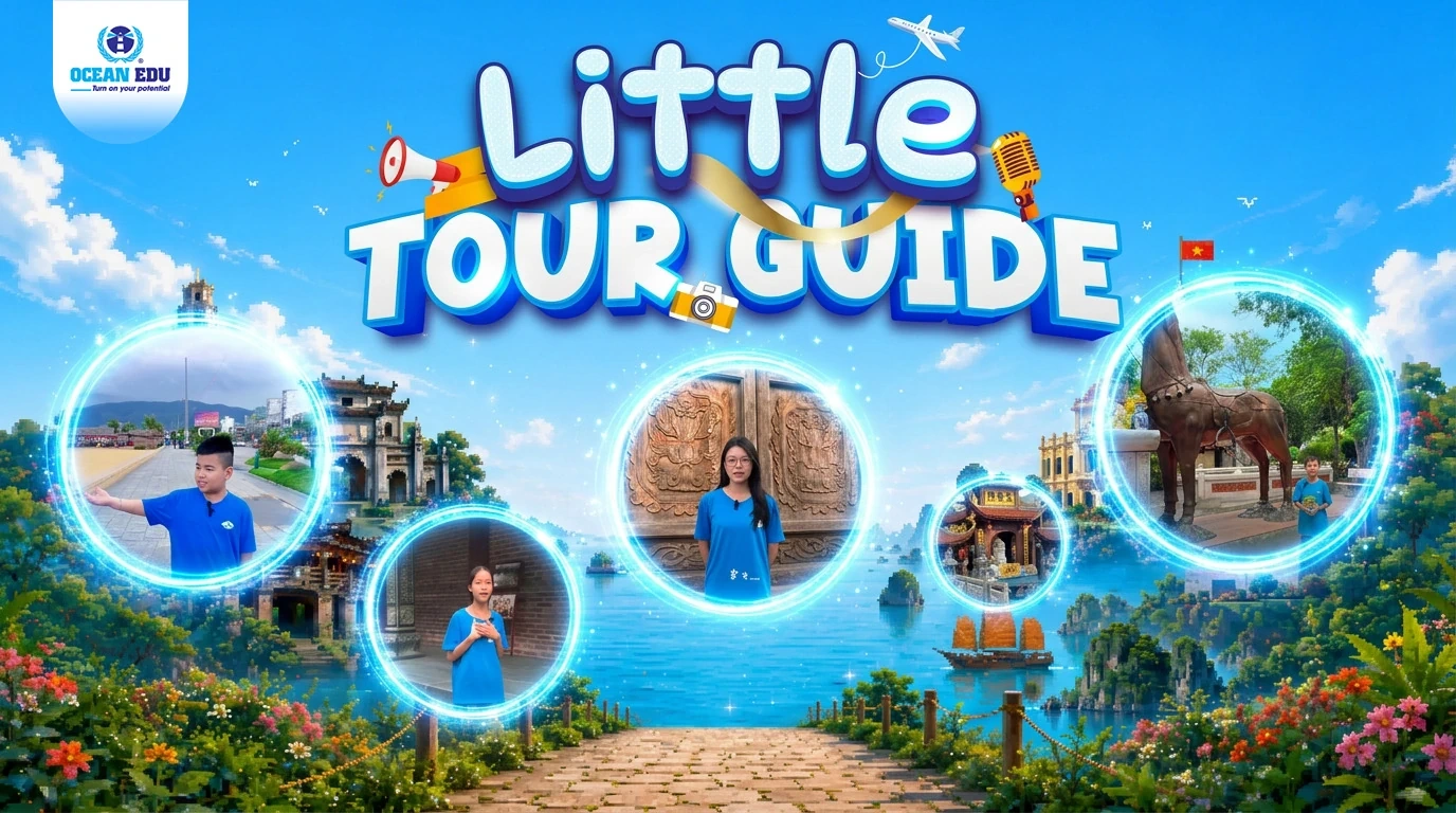 Little Tour Guide – Khi học sinh Việt tự hào kể câu chuyện quê hương tới bạn bè quốc tế&nbsp;
