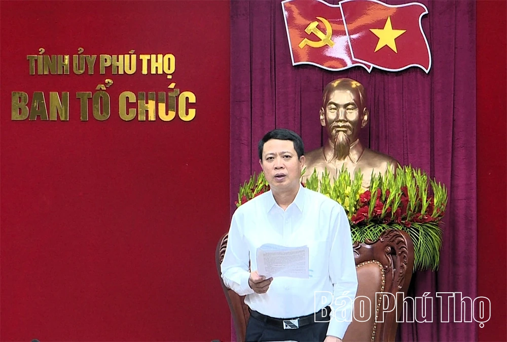 Ngành Tổ chức xây dựng Đảng đẩy mạnh chuyển đổi số