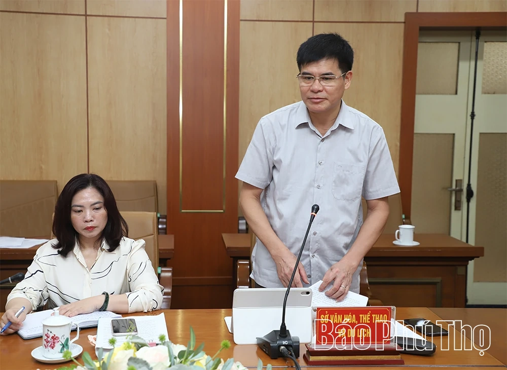 Đẩy nhanh tiến độ các dự án đầu tư công lĩnh vực văn hóa, thể thao và du lịch