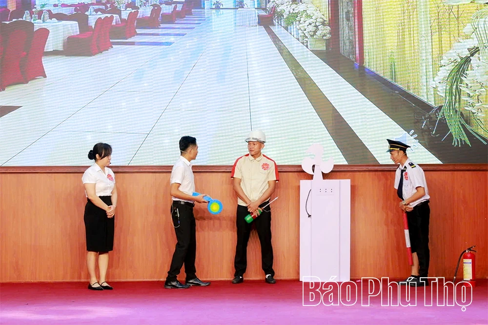 Hội thi “An toàn, vệ sinh viên giỏi tỉnh Phú Thọ năm 2026”