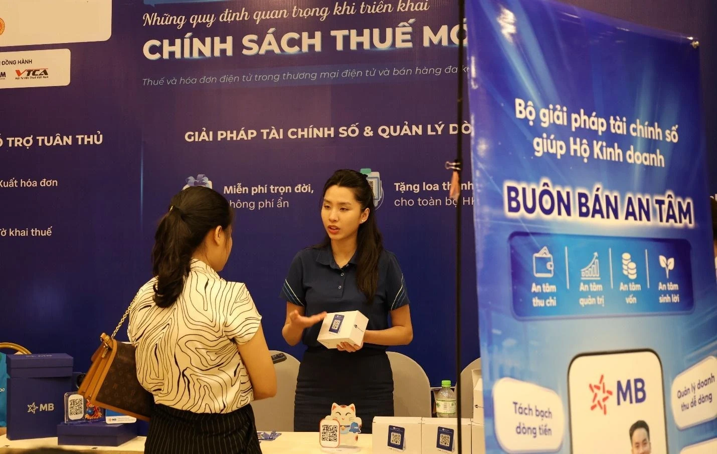 MB đồng hành cùng doanh nghiệp và hộ kinh doanh thích ứng quy định thuế mới