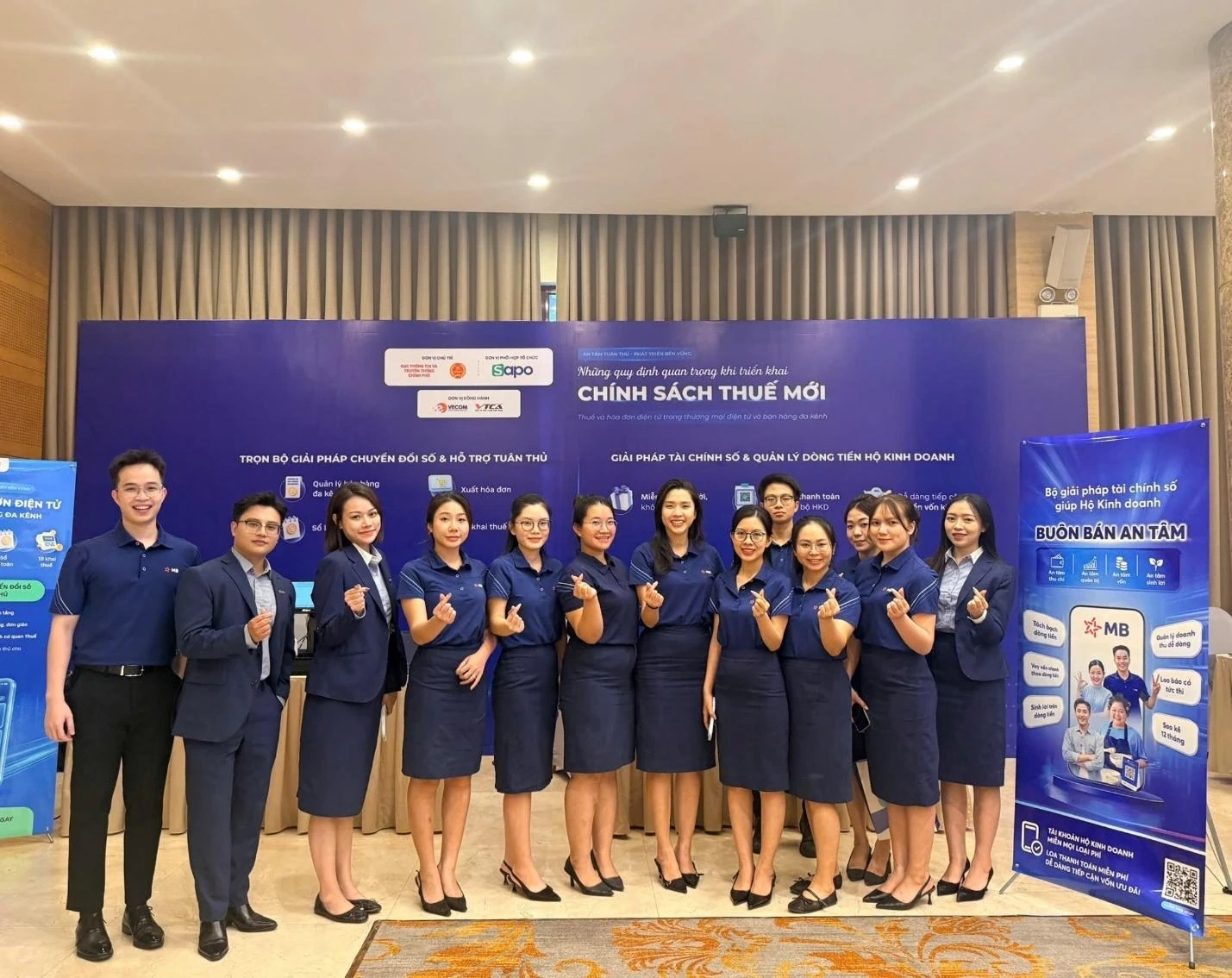 MB đồng hành cùng doanh nghiệp và hộ kinh doanh thích ứng quy định thuế mới