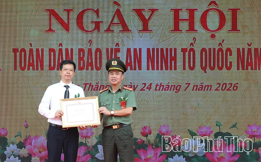 Xã Toàn Thắng tổ chức điểm Ngày hội Toàn dân bảo vệ an ninh Tổ quốc cấp tỉnh
