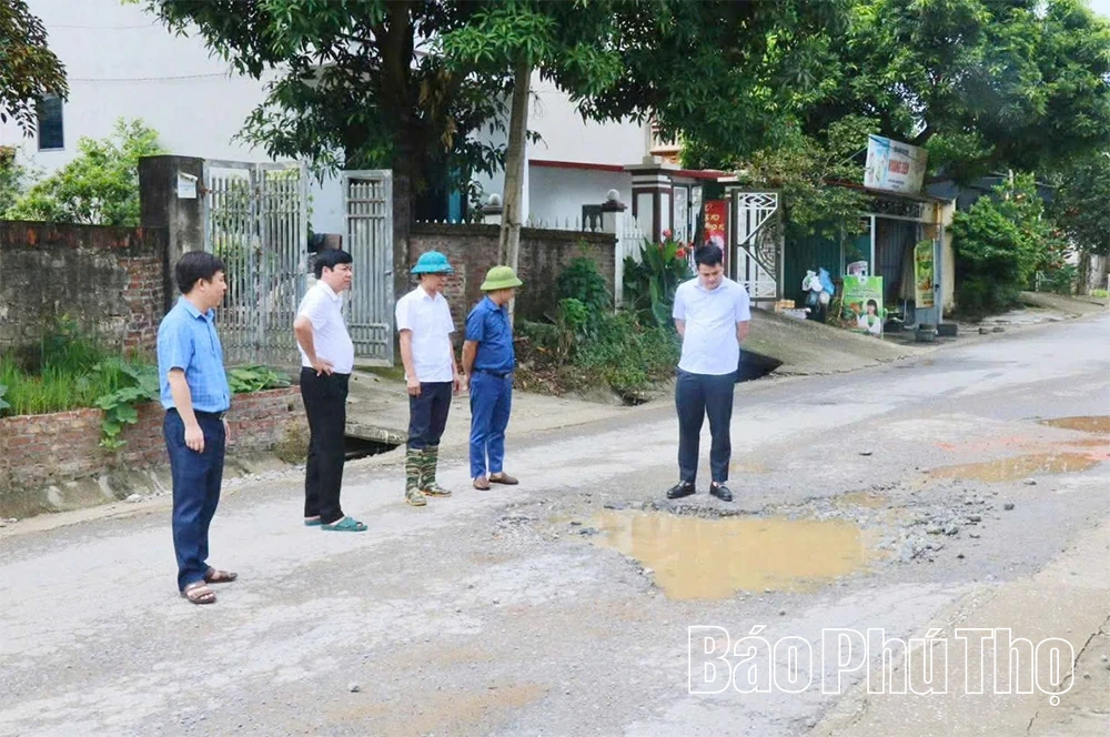Sớm khắc phục tình trạng giao thông xuống cấp ở Đào Xá