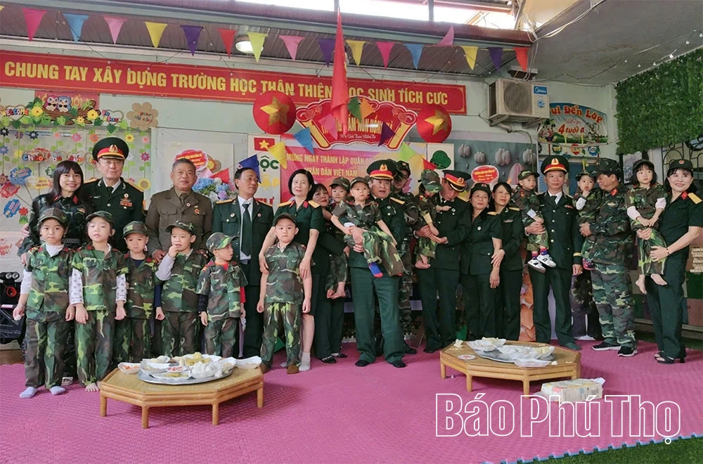 Cựu chiến binh phường Nông Trang làm theo lời Bác
