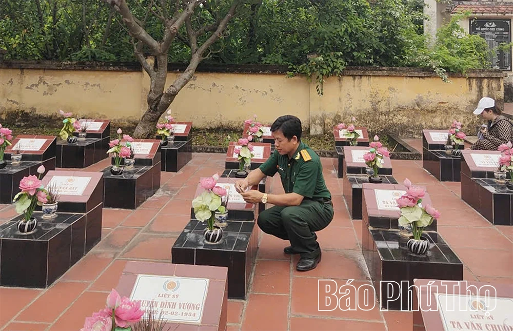 Cựu chiến binh phường Nông Trang làm theo lời Bác