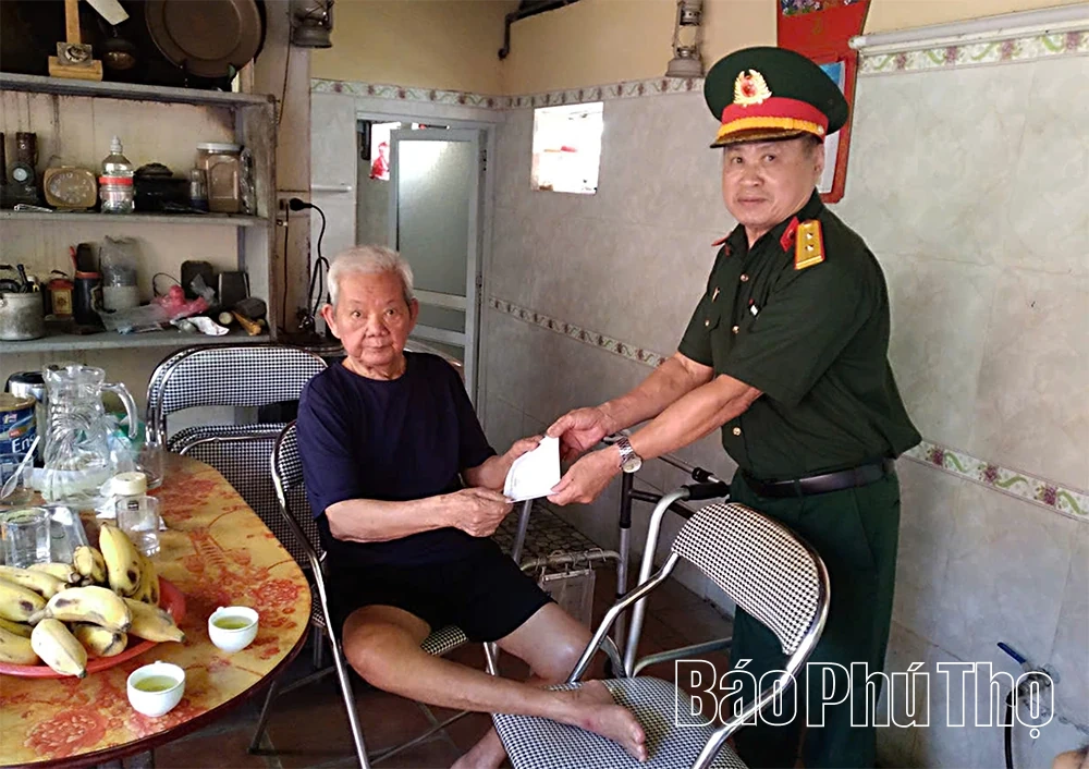 Cựu chiến binh phường Nông Trang làm theo lời Bác