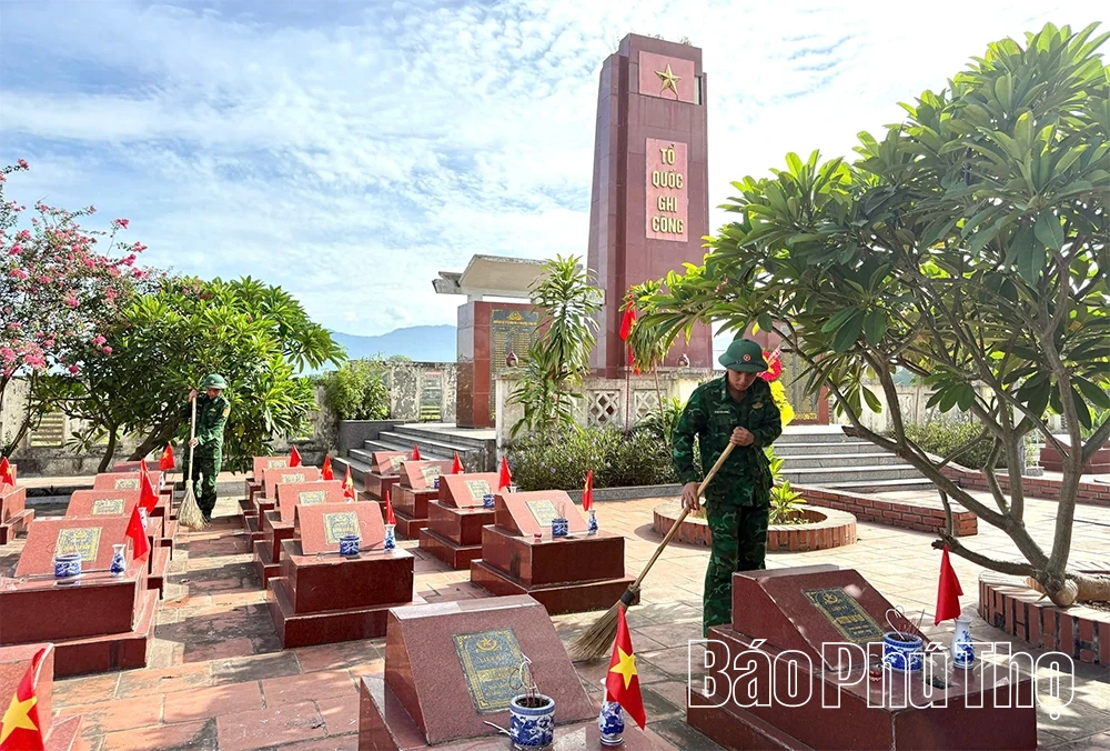 Màu áo lính trong hành trình tri ân