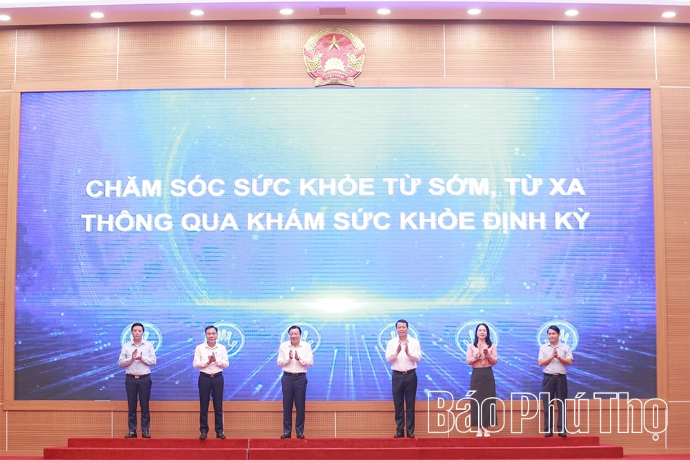 Lễ ra quân khám sức khỏe định kỳ hoặc khám sàng lọc miễn phí cho người dân trên địa bàn tỉnh Phú Thọ năm 2026