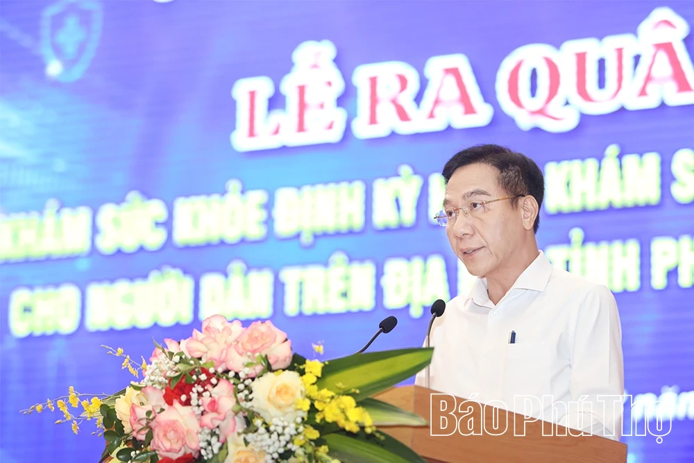 Lễ ra quân khám sức khỏe định kỳ hoặc khám sàng lọc miễn phí cho người dân trên địa bàn tỉnh Phú Thọ năm 2026