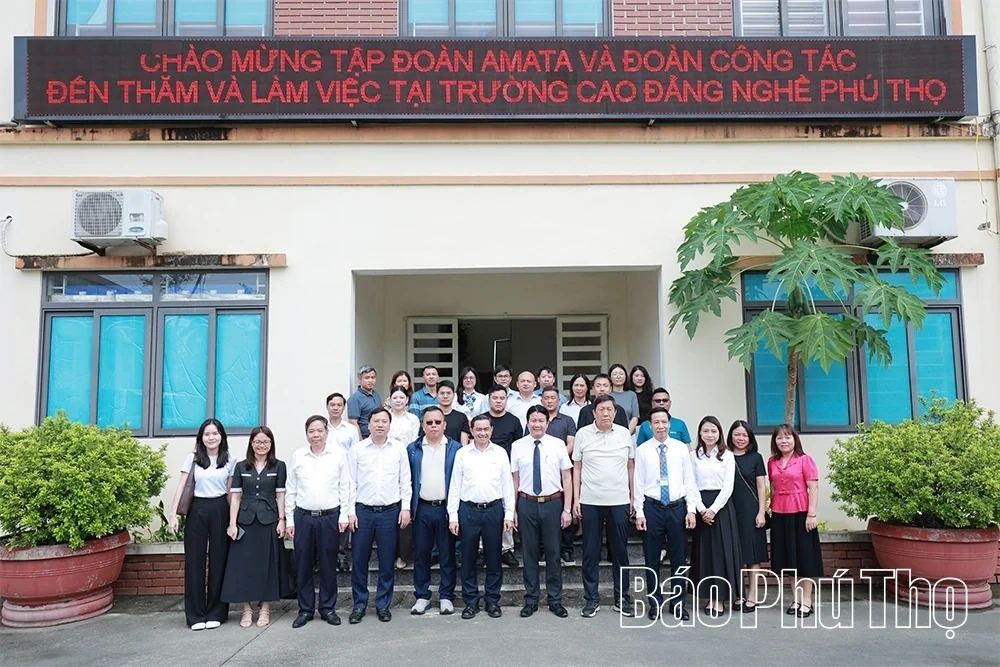 Amata Phu Tho Surveys High-Quality Human Resources Across the Province