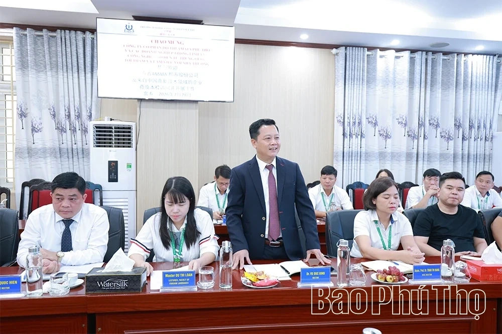 Amata Phu Tho Surveys High-Quality Human Resources Across the Province