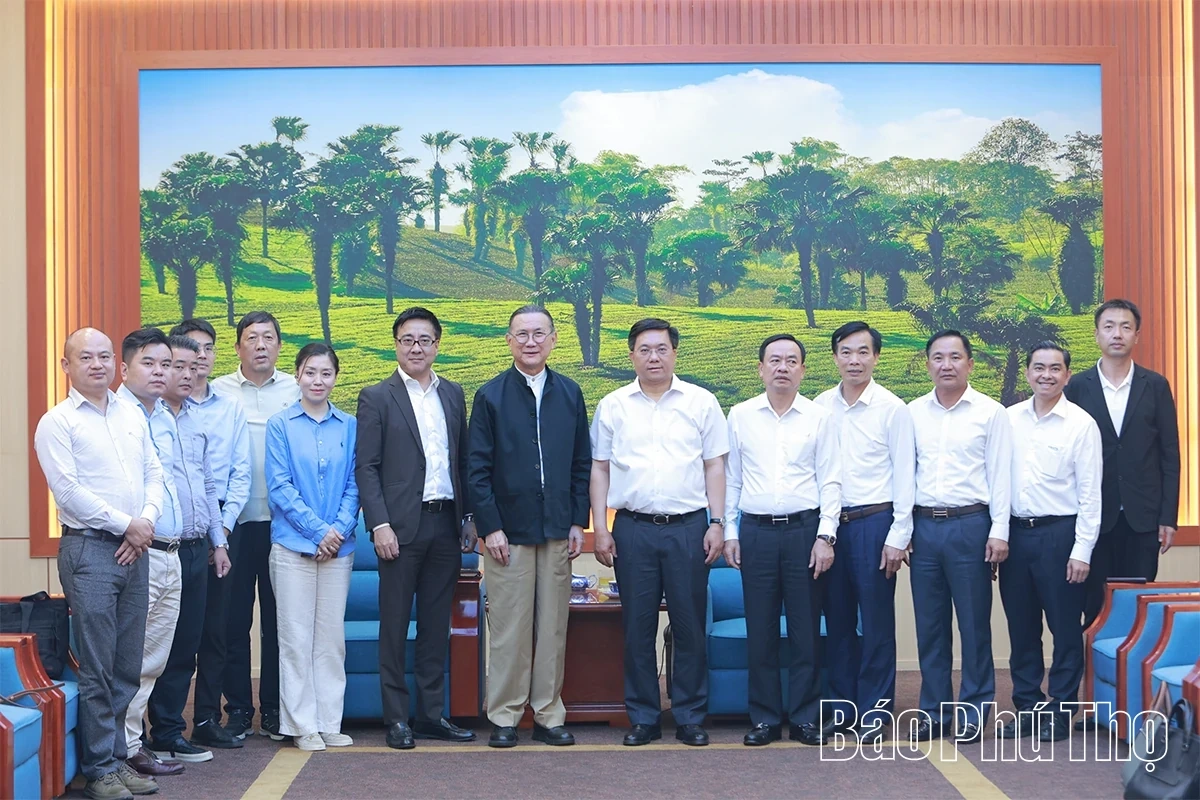Phu Tho and Amata Expand Cooperation in Industrial Development