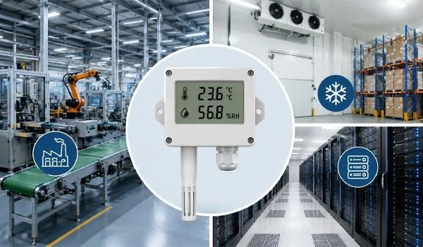 Cảm biến nhiệt độ độ ẩm cho nhà máy, kho lạnh, data center từ ATPro