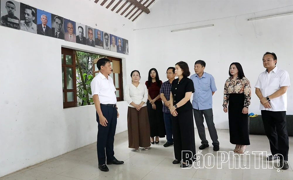 Bảo tồn, phát huy giá trị các di tích trên địa bàn tỉnh Phú Thọ