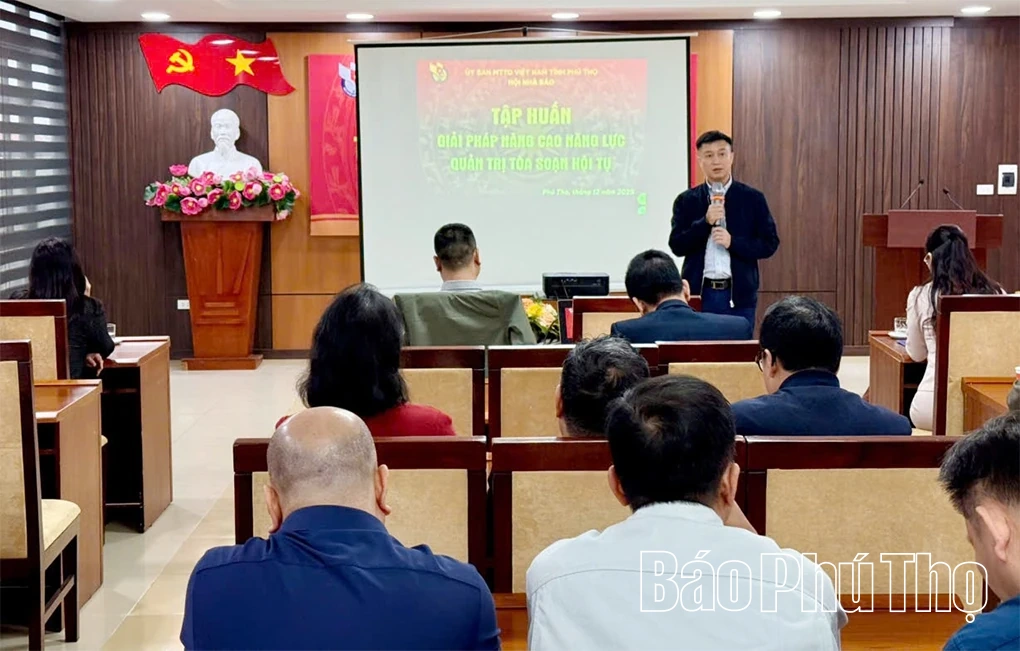 Những dấu ấn tiêu biểu trong hoạt động của Hội Nhà báo tỉnh Phú Thọ