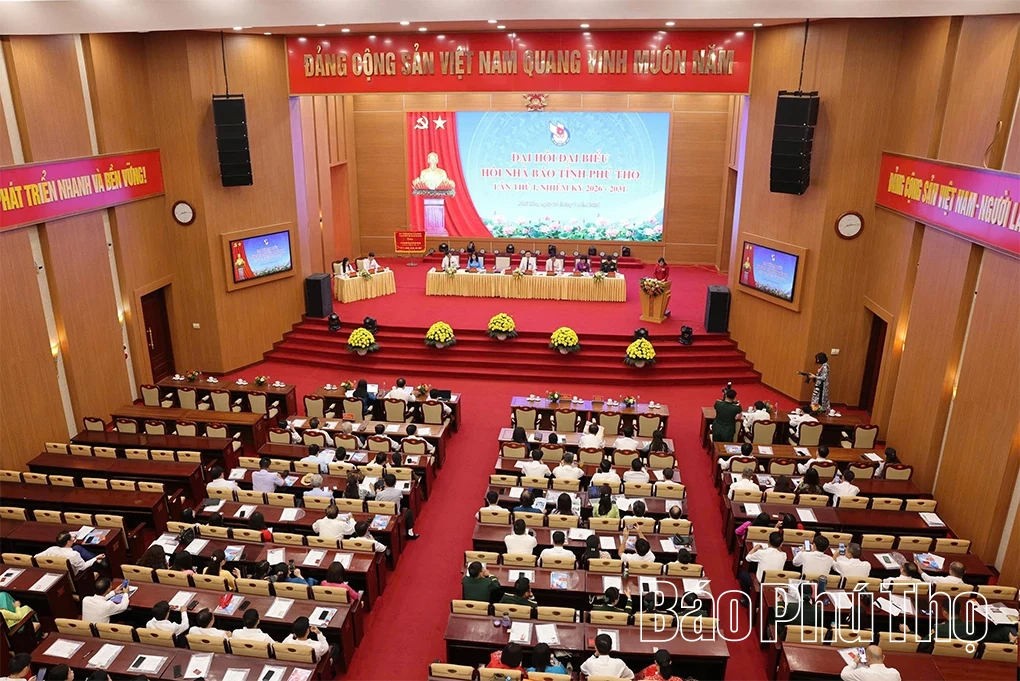 Phiên thứ nhất Đại hội Hội Nhà báo tỉnh Phú Thọ lần thứ I, nhiệm kỳ 2026-2031
