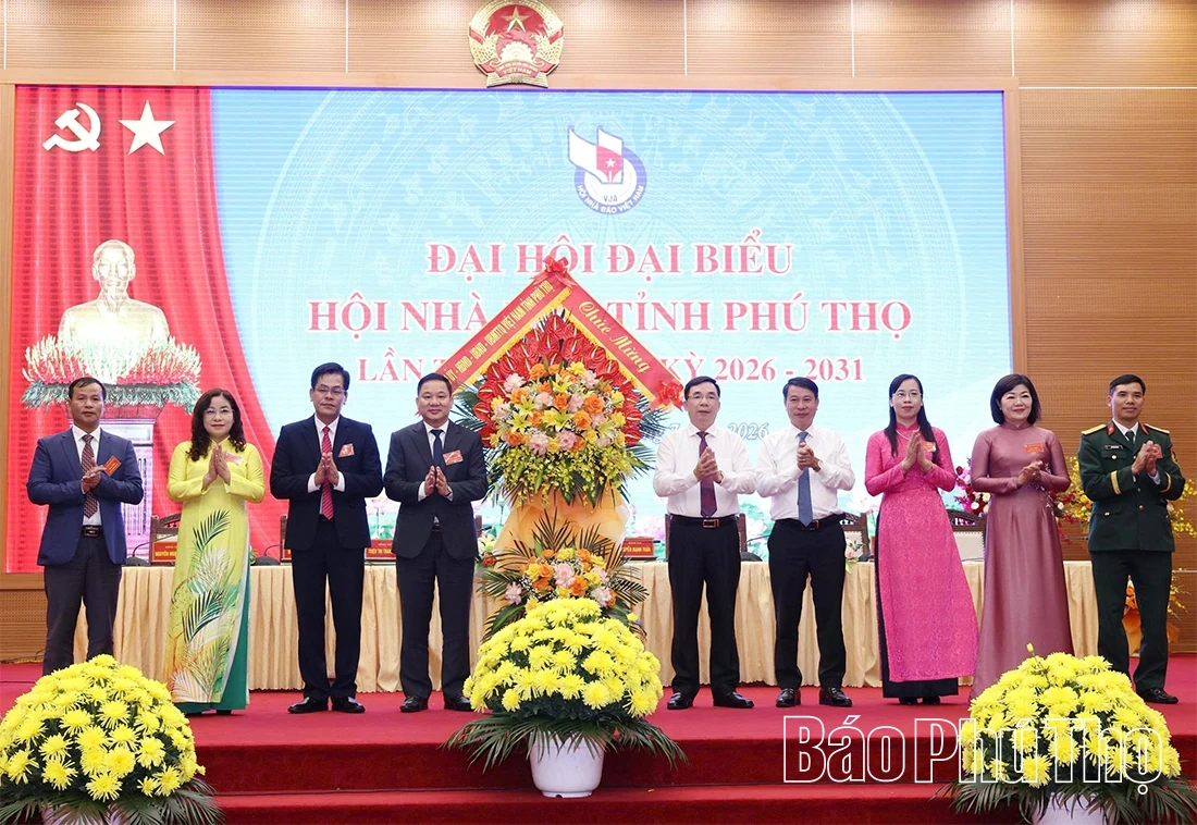 Đại hội đại biểu Hội Nhà báo tỉnh Phú Thọ lần thứ I thành công tốt đẹp