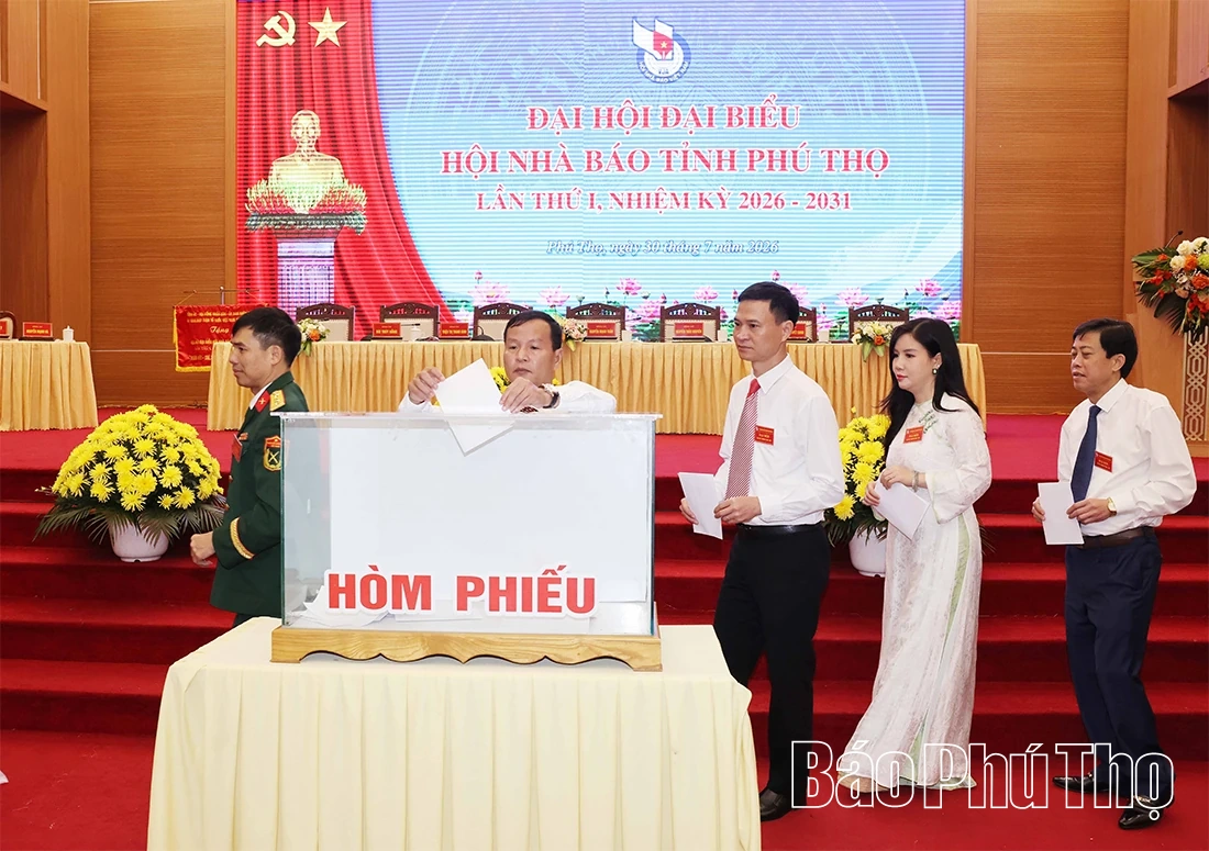 Đại hội đại biểu Hội Nhà báo tỉnh Phú Thọ lần thứ I thành công tốt đẹp