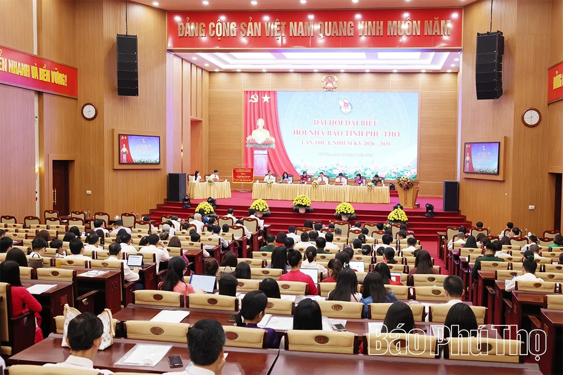Đại hội đại biểu Hội Nhà báo tỉnh Phú Thọ lần thứ I thành công tốt đẹp