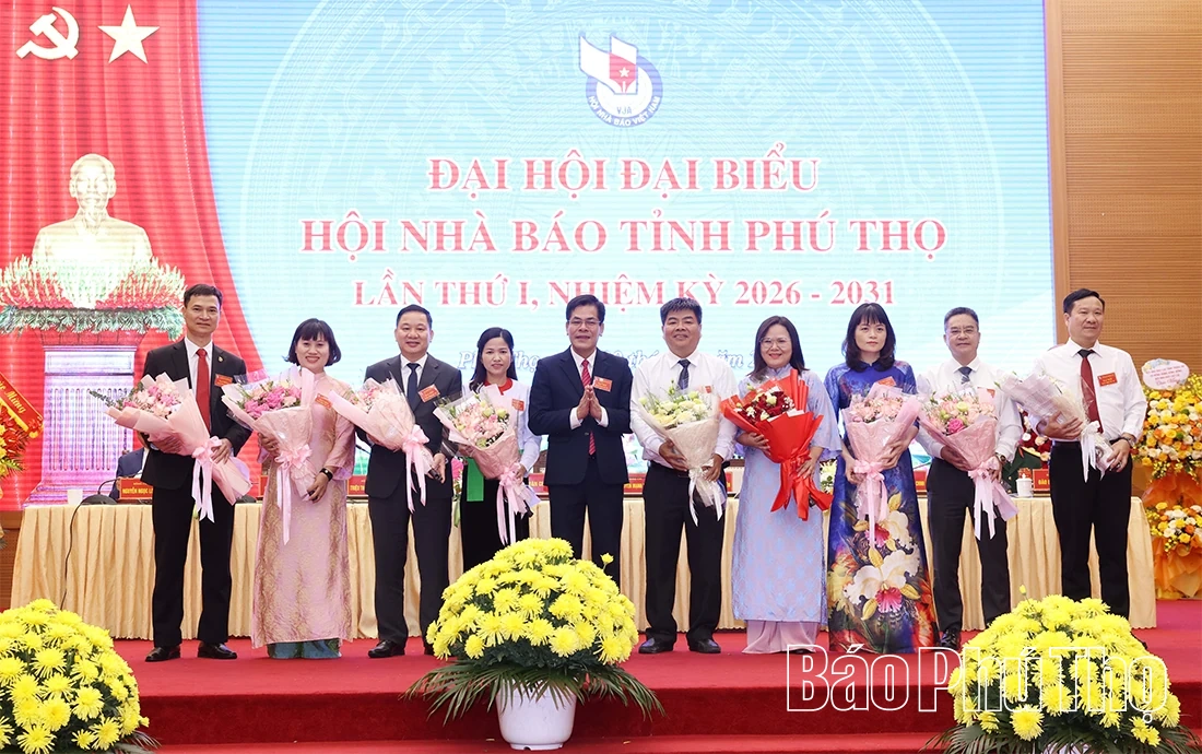 Đại hội đại biểu Hội Nhà báo tỉnh Phú Thọ lần thứ I thành công tốt đẹp