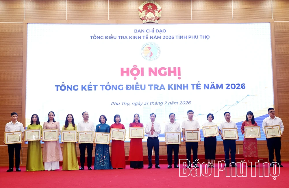Phú Thọ công bố kết quả sơ bộ cuộc Tổng điều tra kinh tế năm 2026