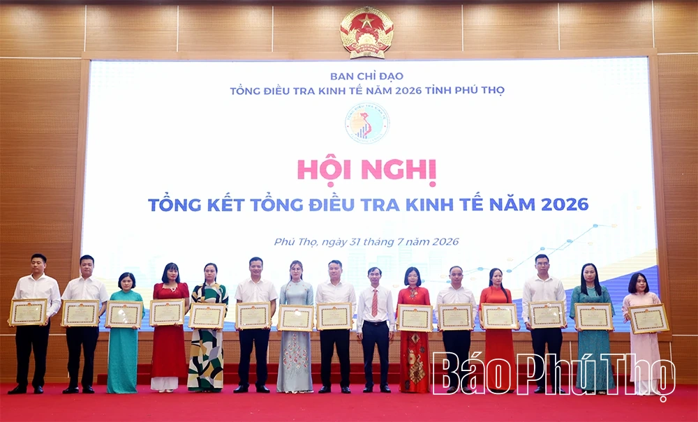 Phú Thọ công bố kết quả sơ bộ cuộc Tổng điều tra kinh tế năm 2026