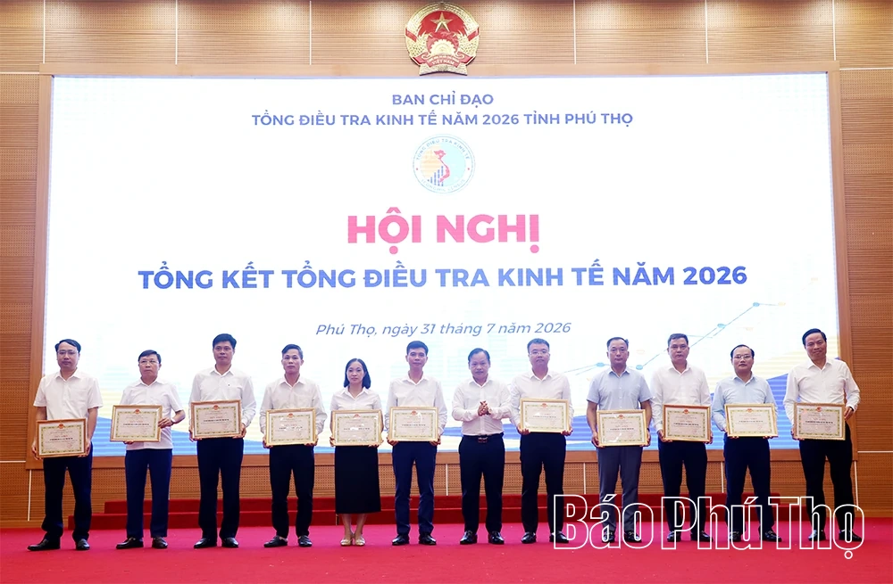 Phú Thọ công bố kết quả sơ bộ cuộc Tổng điều tra kinh tế năm 2026