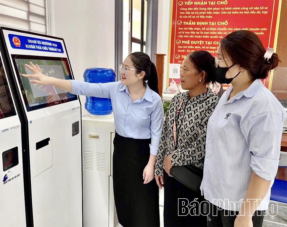 Chuyển đổi số tạo động lực phát triển ở Mường Hoa