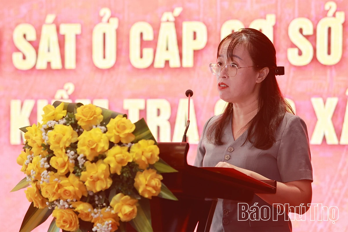 Hội thảo thực trạng cơ chế giám sát ở cấp cơ sở và hoạt động của Ủy ban Kiểm tra cấp xã