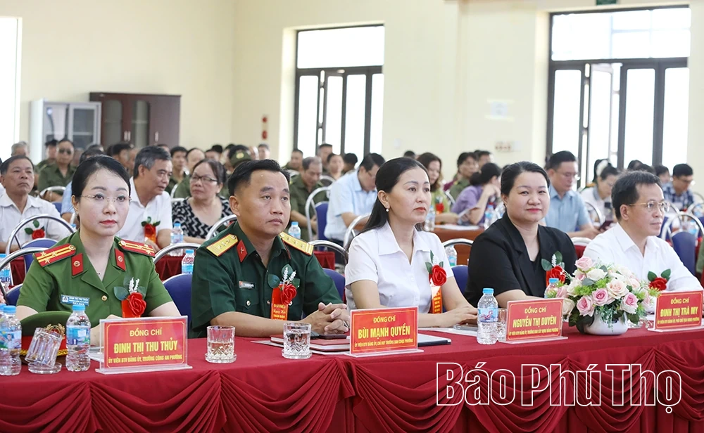 Phường Tân Hòa tổ chức Ngày hội Toàn dân bảo vệ an ninh Tổ quốc năm 2026
