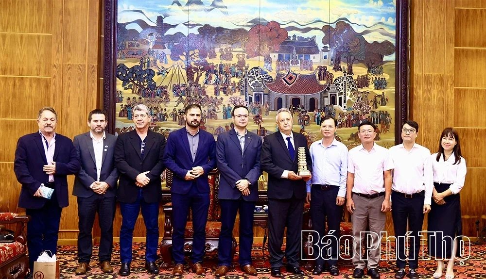 Brazilian Business Delegation Explores Investment Opportunities in Phu Tho
