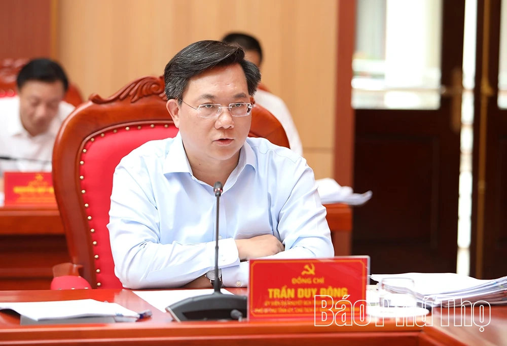 Ban Thường vụ Tỉnh ủy Phú Thọ cho ý kiến vào một số nội dung quan trọng