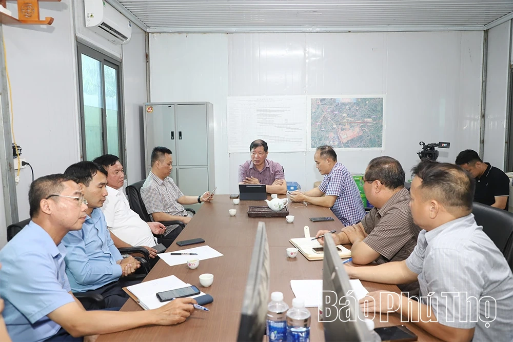 Bộ Xây dựng kiểm tra điều kiện nghiệm thu dự án tuyến nối cao tốc Nội Bài - Lào Cai và Tuyên Quang - Phú Thọ qua địa bàn tỉnh