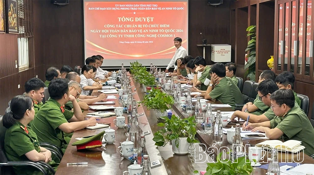 Sẵn sàng cho Ngày hội Toàn dân bảo vệ an ninh Tổ quốc năm 2026